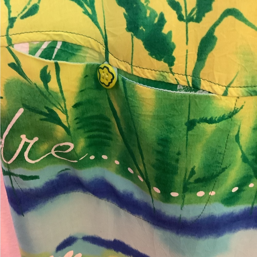 🔥Price Drop🔥Jams World Womens Vintage, womens size XL ,bright Floral Maxi Dress - Picture 9 of 10